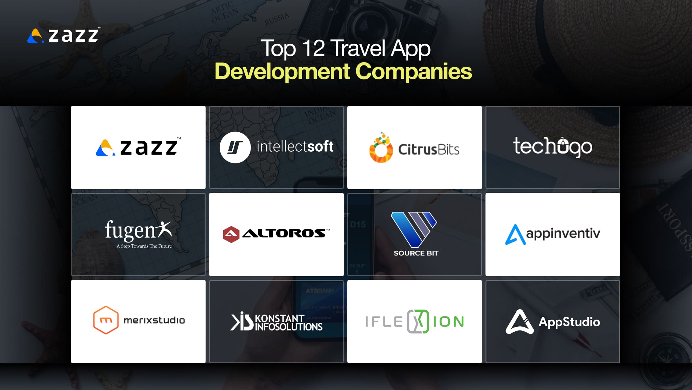 Top 12 Travel App Development Companies