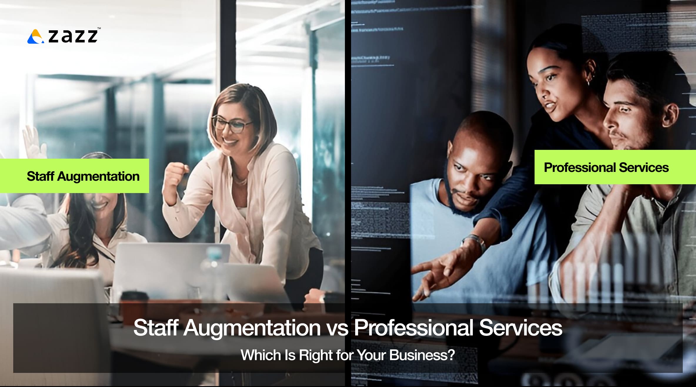 Staff Augmentation vs Professional Services